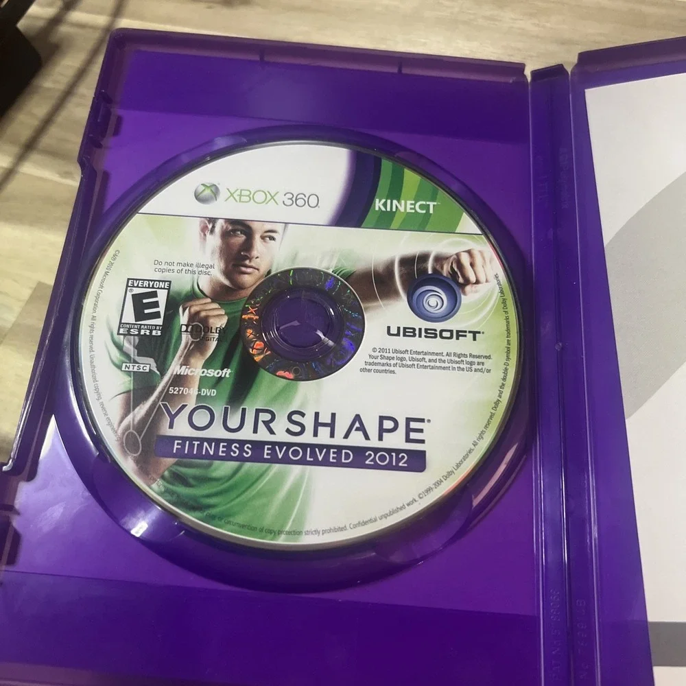 Your Shape Fitness Evolved 2012 Xbox 360 Kinect Sealed New‎